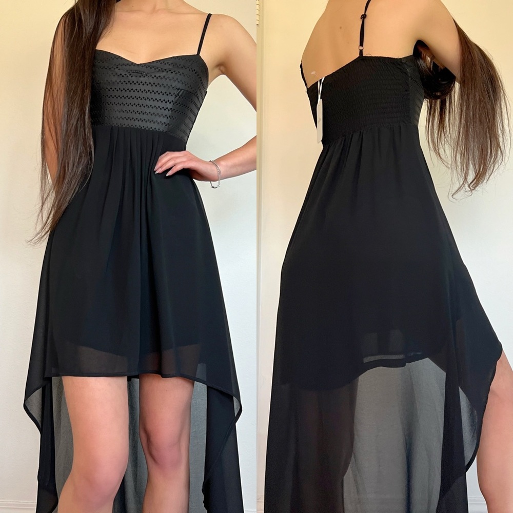 High-low Maxi Slip Dress
